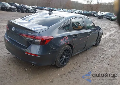 2025 Honda Civic Sport z USA, uszkodzony, nr VIN 2HGFE2F59SH574915